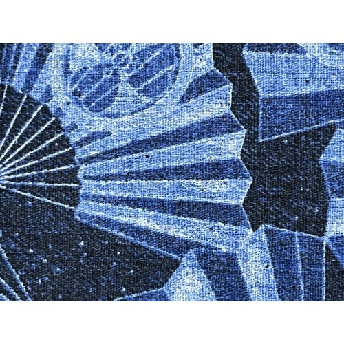 850350 ツムギシャンタン デニム風和柄 | TNC | テキスタイルネット