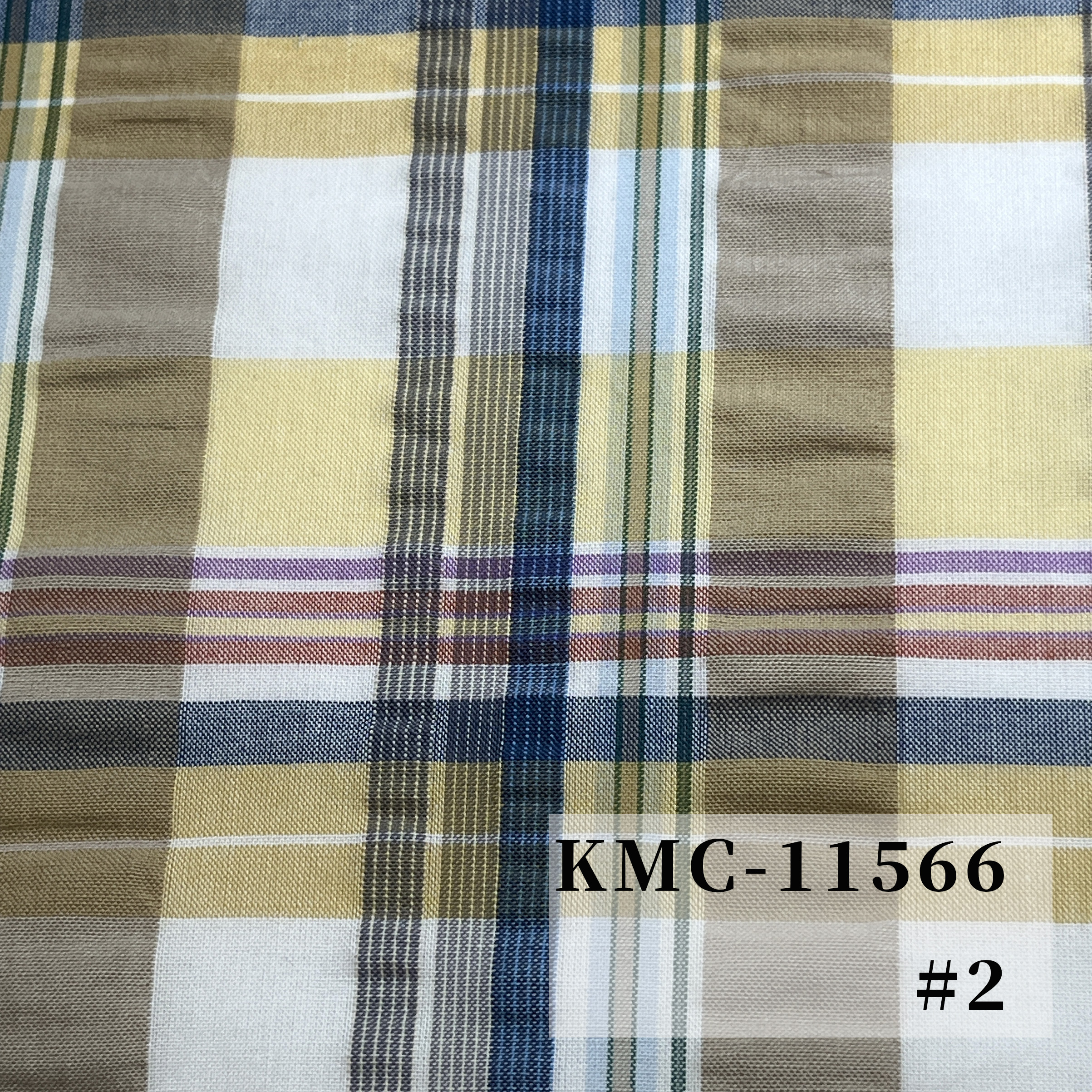 KMC-11566 マドラスサッカーチェック | TNC | テキスタイルネット