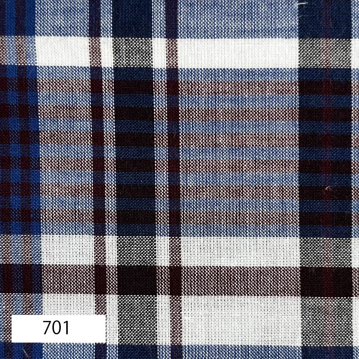 HK1100 広巾マドラスチェック 先染め インド綿 | TNC | テキスタイルネット