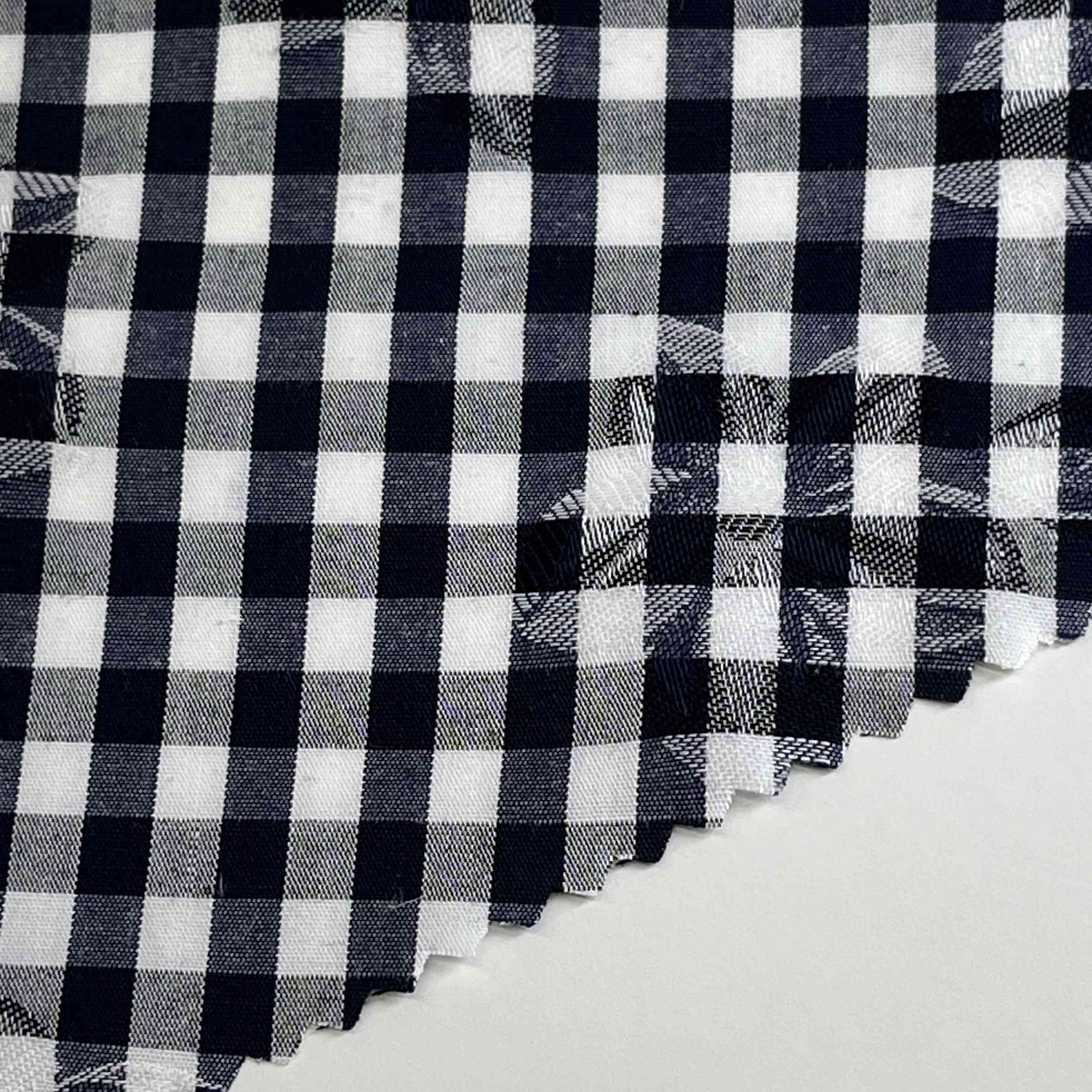 KG-1469 50/1ボタニカルジャガードギンガム | TNC