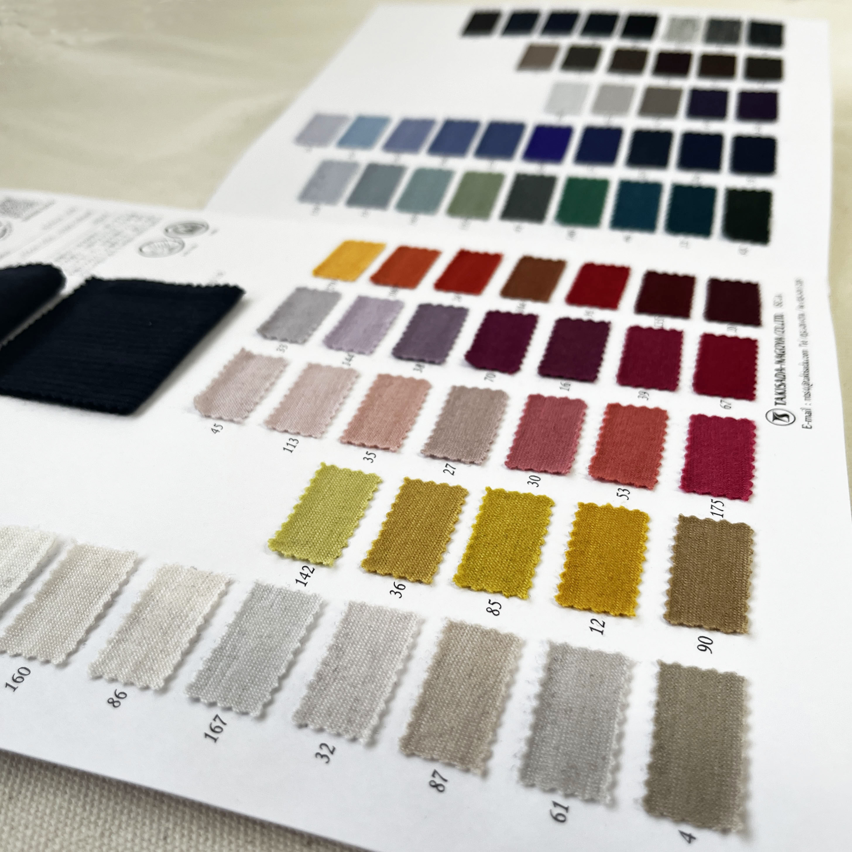 14-6104 2/72 バンデーラ クリア ウォッシャブル 天竺 [メーターカット