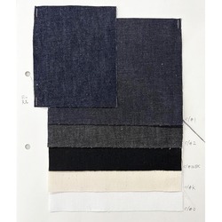 YMD-024　6ozムラ糸オーガニックコットンデニム　GOTS取得