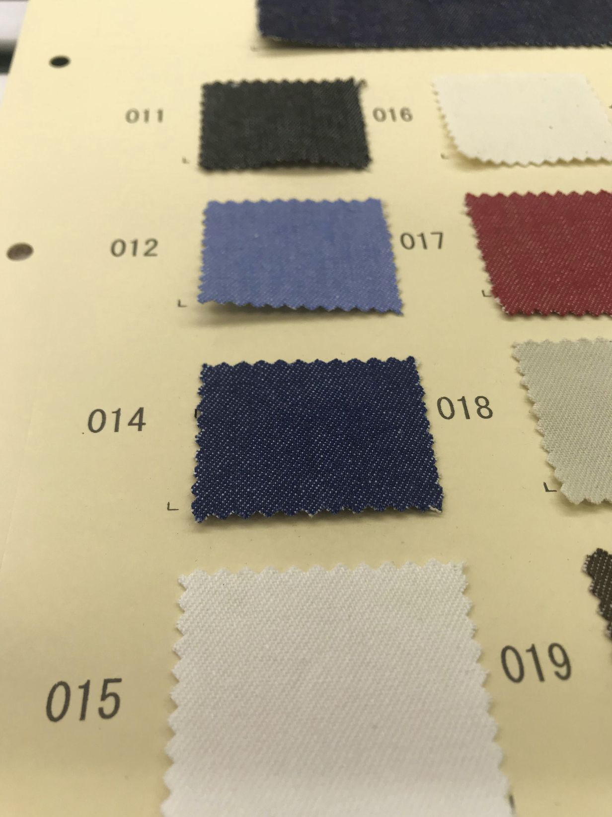 CN1016 10オンスカラーデニム | ダックテキスタイル | テキスタイルネット