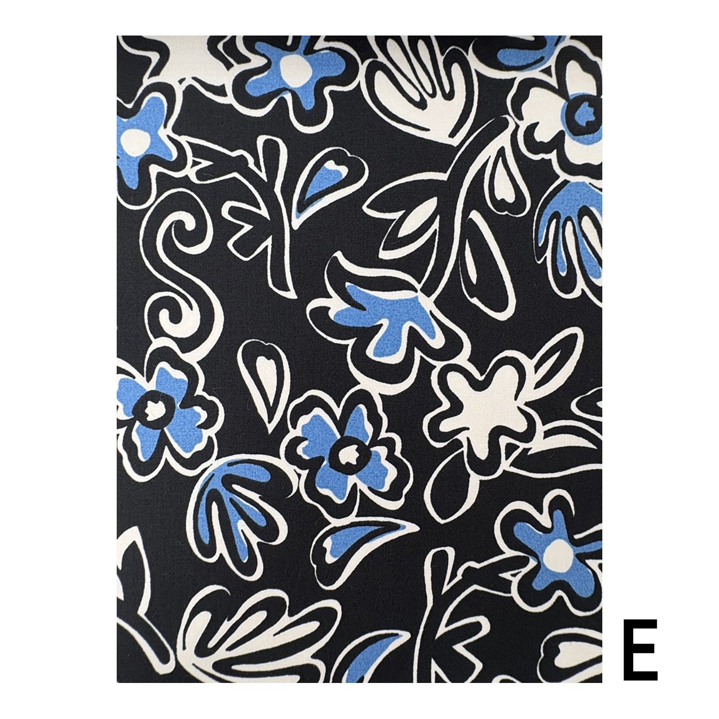 7026-630-3 北欧風 レトロフラワー柄 60タイプライター | 北高