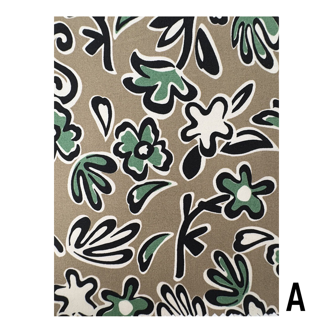 7026-630-3 北欧風 レトロフラワー柄 60タイプライター | 北高