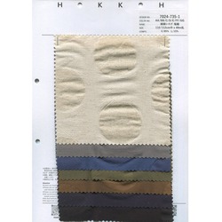 2025BFCM-30　綿麻シーチング　塩縮　ドット　30％OFF