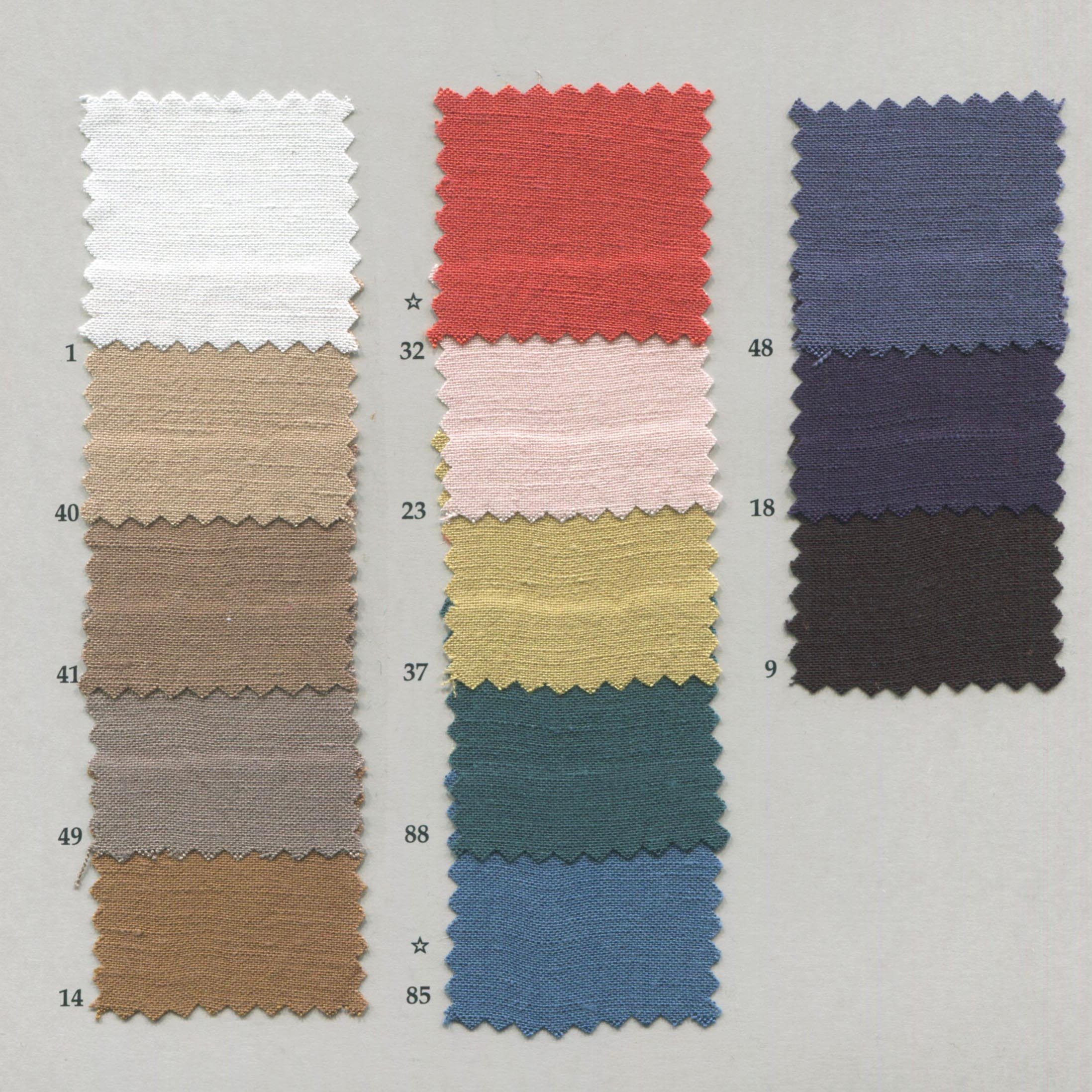 DS3010S Linen and Viscose Canvas リネンとビスコース素材 光沢感 
