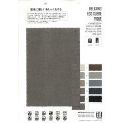 RELAXING ECO SUEDE PIQUE / 環境に優しいおしゃれをする