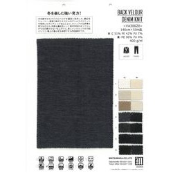 BACK VELOUR DENIM KNIT / 冬を楽しむ強い味方！