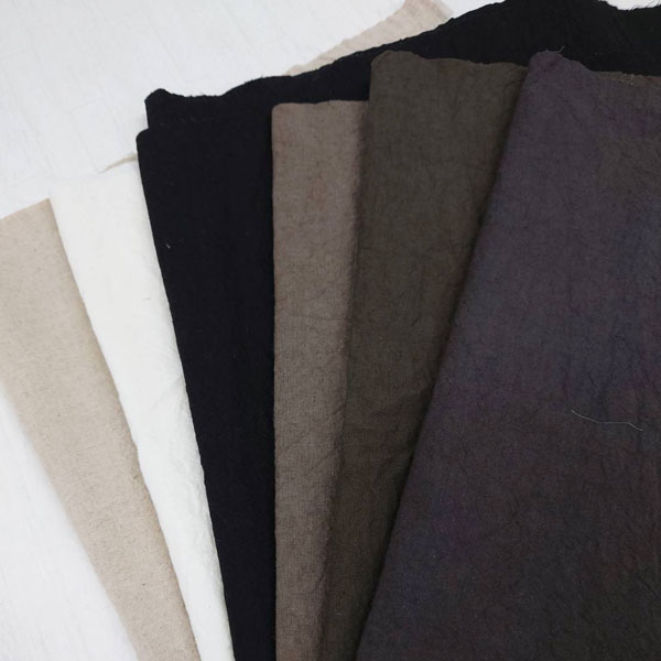 ODA25316 Cotton Linen 高密度 クロス Drum dyed [メーターカット