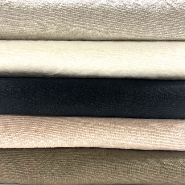 OJE72053 洗いざらしたコットンリネンのオックス | 小原屋繊維