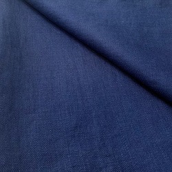 40/1 Indigo linen twill