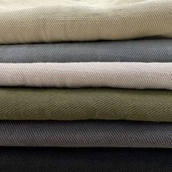 強撚糸×リネン　シャリシャリ綿麻ギャバ