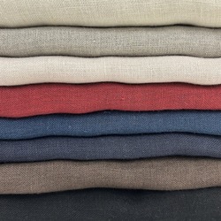 40/1リネンボイル　ワッシャータンブラー仕上げ