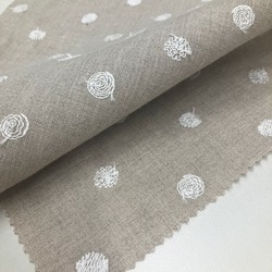 60/1リネン刺繍4inch DOTs『2025BFCM-20』