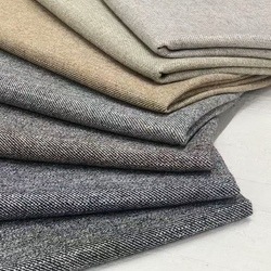 2WAYストレッチ ウールポリエステル混 スラブツイード