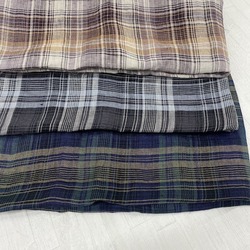 リネン 甘織マドラス ワッシャー