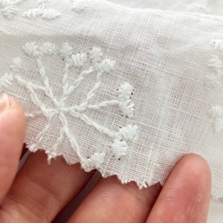 60/1リネン刺繍 4inch Dandelion clock『2025BFCM-20』