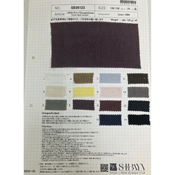 1/60リネンキャンバスＧrungeSulfurdyed