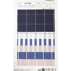 2025BFCM-50　コットンリネン y/dタイプライター　50％OFF