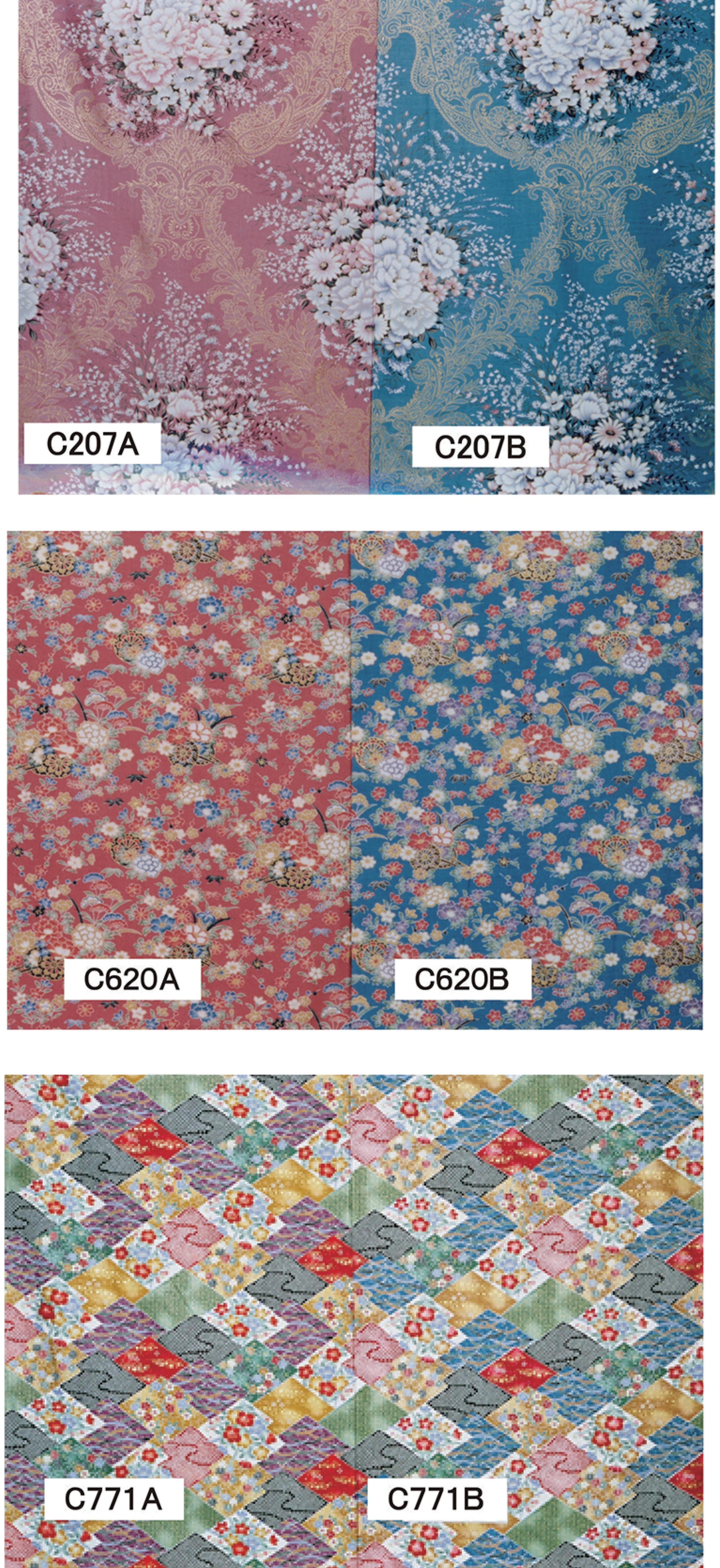 9010V チェリーサテン コットンプリント | 田村駒 | テキスタイルネット