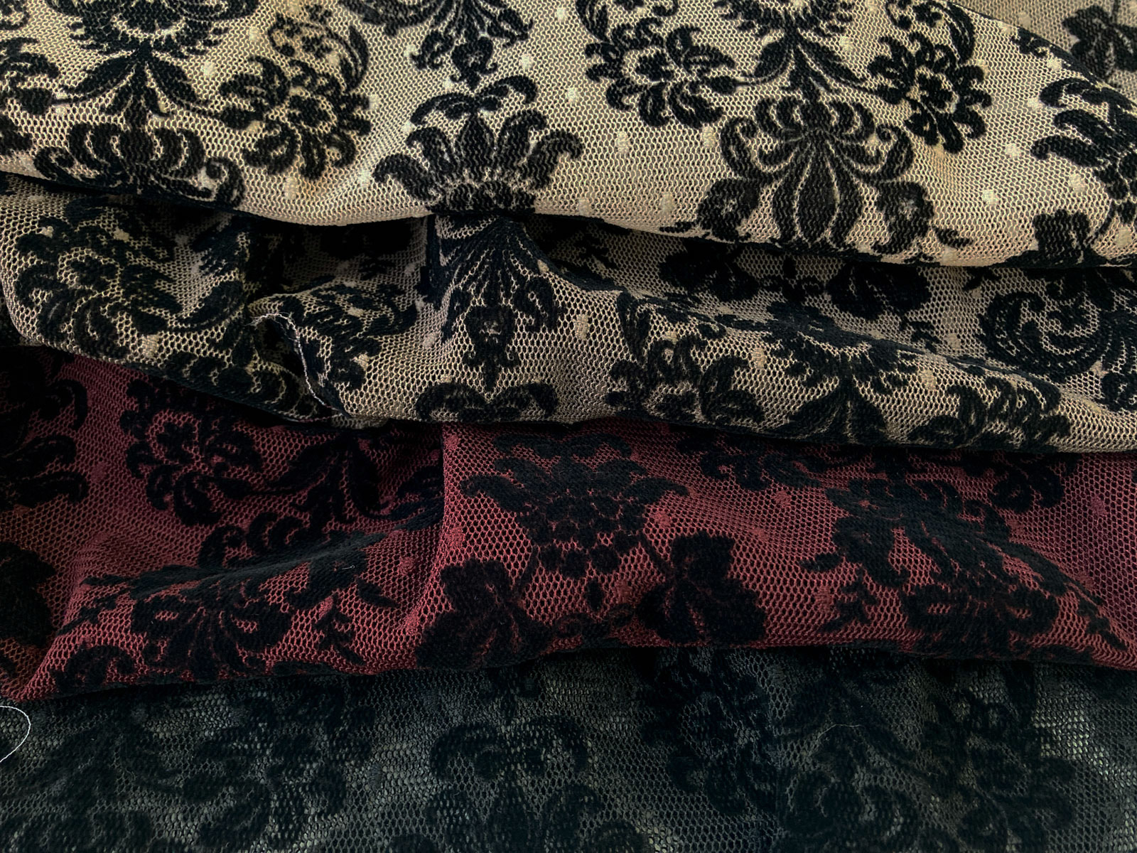 KF8867-1-2369 ドットチュールフロッキー | 宇仁繊維 | テキスタイルネット