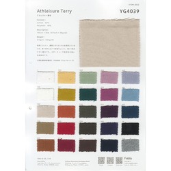 ｱｽﾚｼﾞｬｰ裏毛